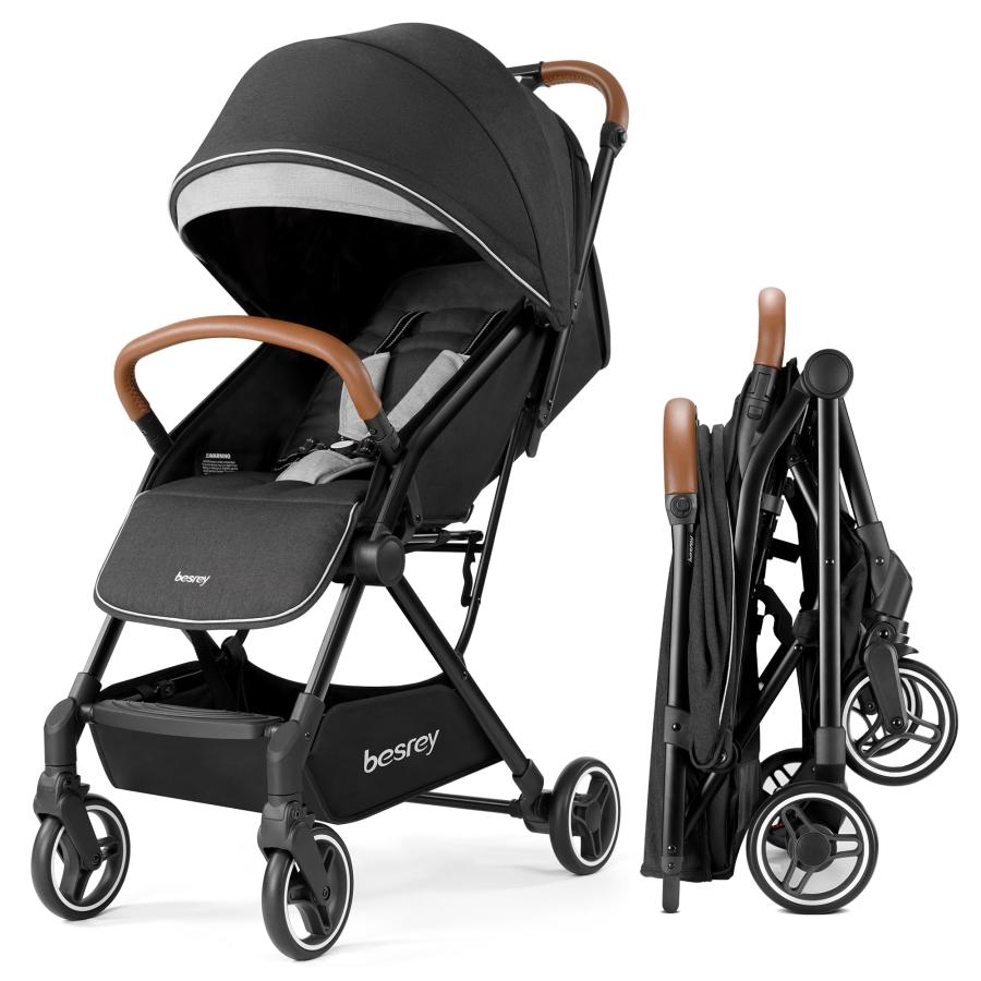 【美品】b型ベビーカー　コンパクト　besrey ワンタッチ　軽量 besrey ベビーカー コンパクト b型ベビーカー 新生児 持ち運び 軽量