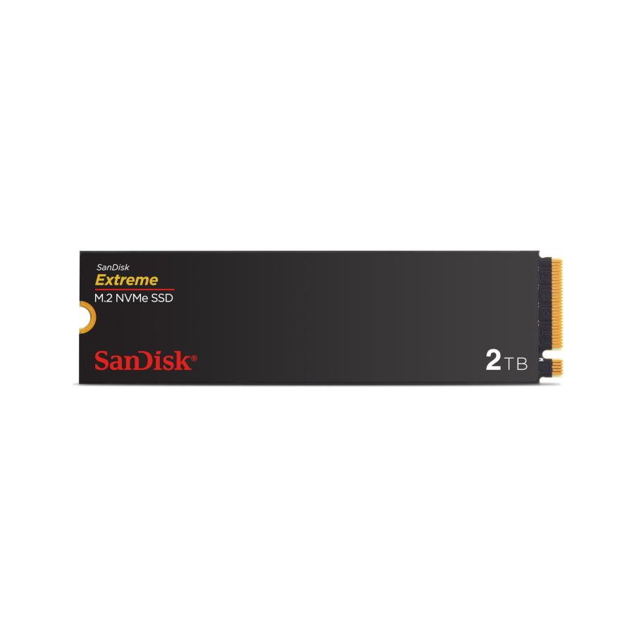 SanDisk Extreme 2TB M.2 NVMe SSD 内蔵SSD PCIe Gen4.0 最大5150MB/秒