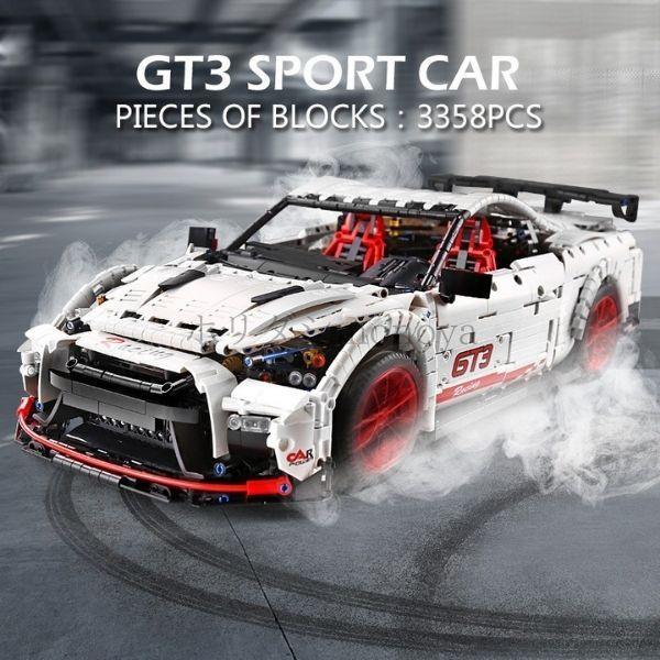 ブロック レゴ 互換 テクニック スカイライン GTR スポーツカー 車