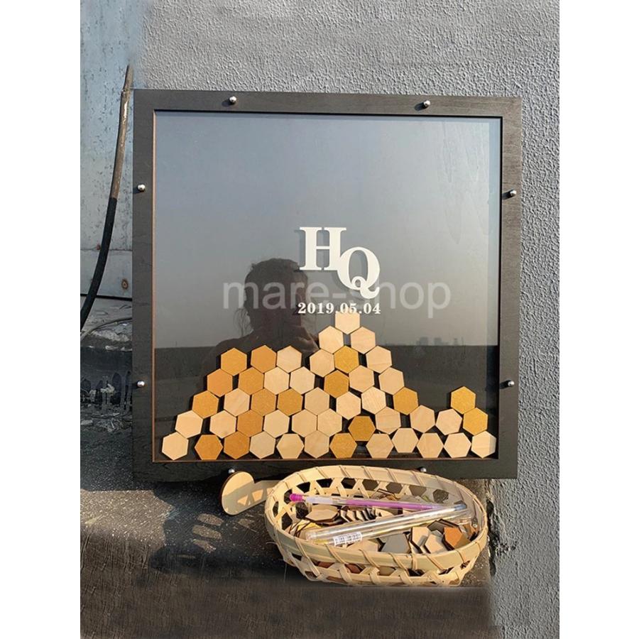 ウェディングドロップス ハートドロップス 名入れ 名前 日付