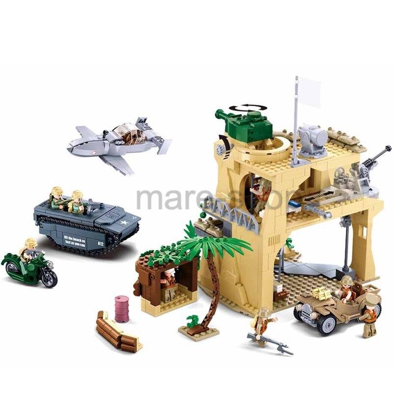 ブロック LEGO レゴ 互換 レゴ互換 軍隊 ミリタリー 兵士 戦車 装甲車 日本軍 軍人 軍 戦地 おもちゃ 知育玩具 玩具 知育 子供 プレゼント 1027ピース｜mare-shop｜03