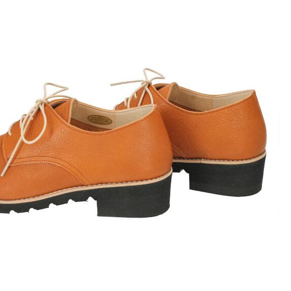 mare mare レースアップシューズ レザーLL約28cmレッド赤