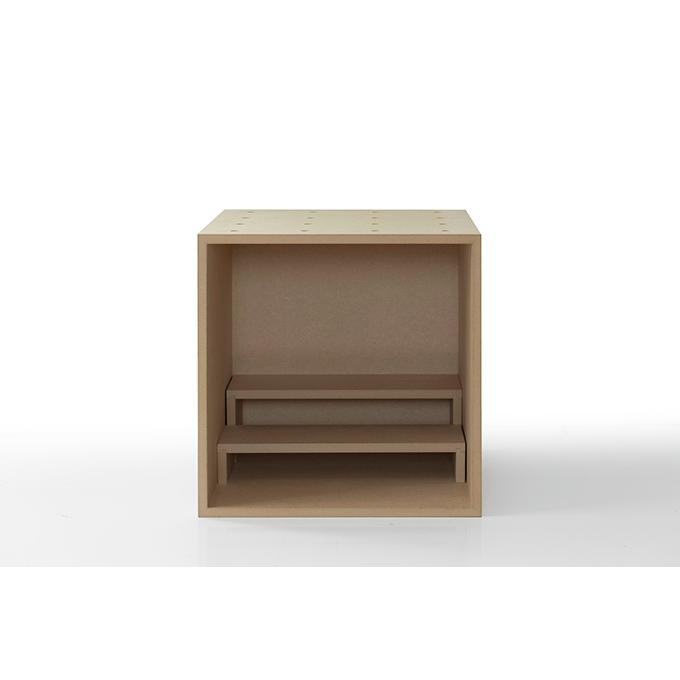 【キリ】　　　　　　　【良品】三越ブルージュ 収納棚 ブックケース ３段 美品！三越【ブルージュ】フラップ扉・ブックケース① 3段・本棚