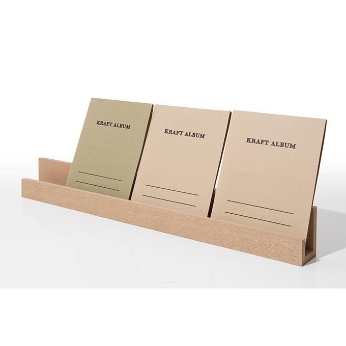 カタログスタンド 木製 おしゃれ 書見台 ブックスタンド 卓上 横 1段 本立て ブックスタンド ロング Desktop Organizer Bs 01 本棚 壁面収納家具マルゲリータ 通販 Yahoo ショッピング