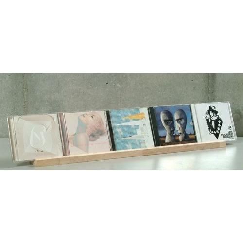 CDラック 大容量 CDスタンド 木製/CDS-01 : 本棚 壁面収納家具