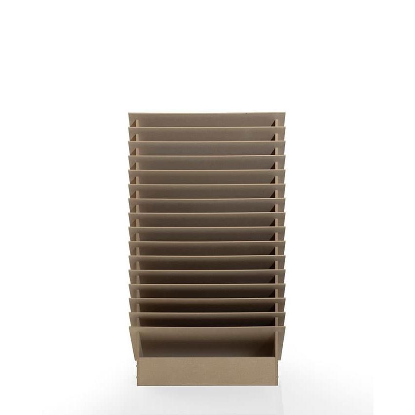 書類整理 棚 おしゃれ オフィス 書類 収納 書類ケース A3 書類ソーター 高さ900mm CRT-A3-SOT-900 組み立て式 Cartaシリーズ margherita マルゲリータ 本棚 家具 A3 高さ900mm CRT SOT