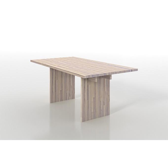 完動品 ダイニングテーブル 食卓 無垢集成材 6人 1800 【SKC2508457632】(89540円)