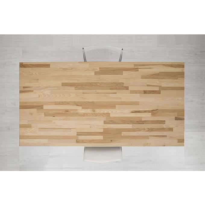 完動品 ダイニングテーブル 食卓 無垢集成材 6人 1800 【SKC2508457632】(89540円)