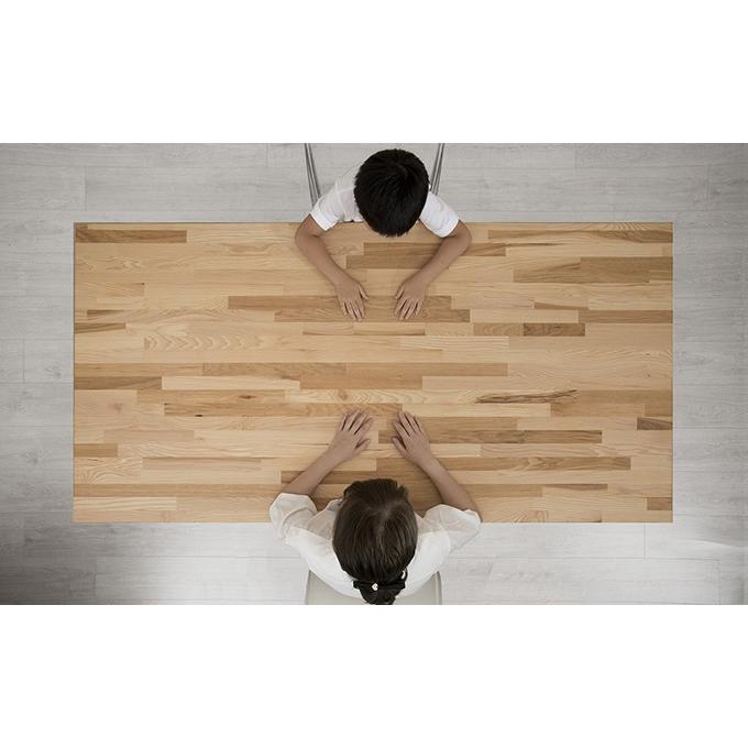 完動品 ダイニングテーブル 食卓 無垢集成材 6人 1800 【SKC2508457632】(89540円)