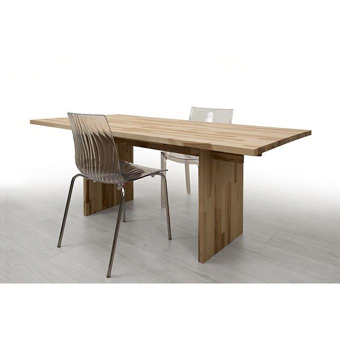 完動品 ダイニングテーブル 食卓 無垢集成材 6人 1800 【SKC2508457632】(89540円)