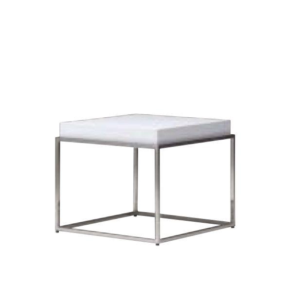 サイドテーブル ベッドサイドテーブル サイドテーブル(ホワイト) MYT0002WHA 幅52.5cm 奥行52.5cm 高さ45cm ホワイト塗装 / 遠藤照明 AbitaStyle アビタスタイル