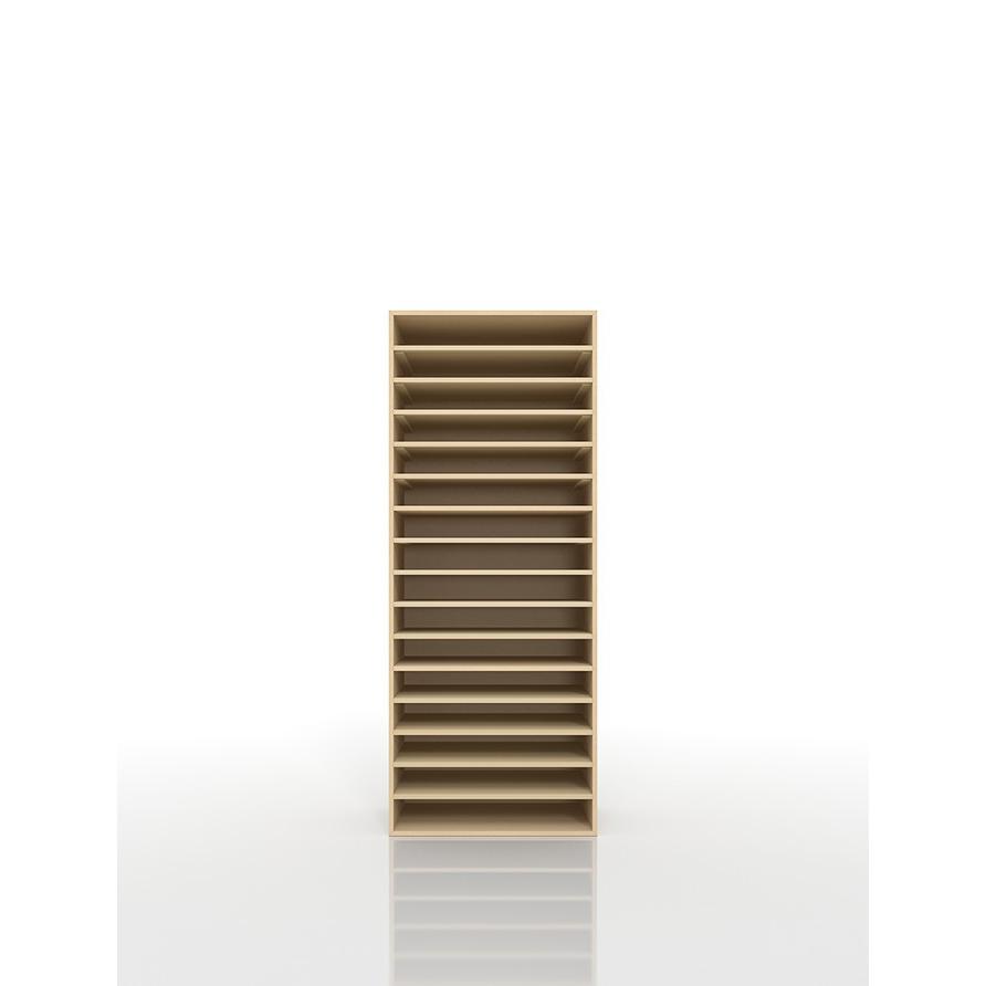 ファイルワゴン ファイルボックス 書類棚A3 スライドラック 木製