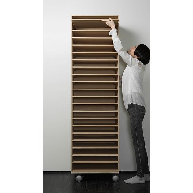 ファイルワゴン ファイルボックス オフィス書類棚 書類収納 A3 図面棚