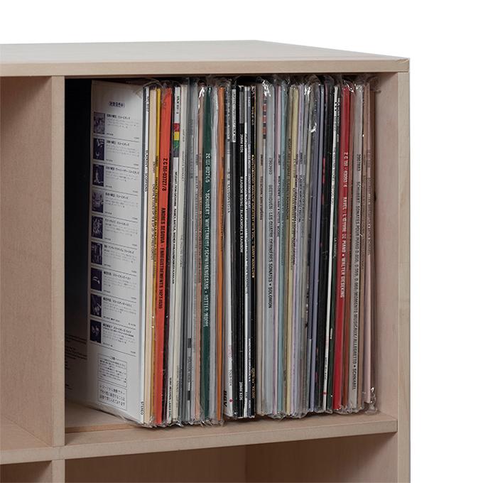 レコード収納ラック キャスター付き 収納棚 ラック 1段 サイドワゴン