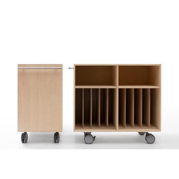 おしゃれな天板付きカートラック アベリア カートラック キャスター付き 楽天市場】ワゴン 収納 棚 幅45 奥行30 2段 ラック スチール