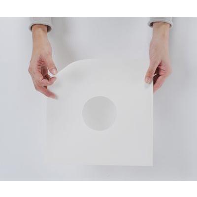 紙ジャケット SP（10インチ）レコード 用 紙ジャケット 両穴 白 100枚セット/SP-003-WH 【FreePlay】