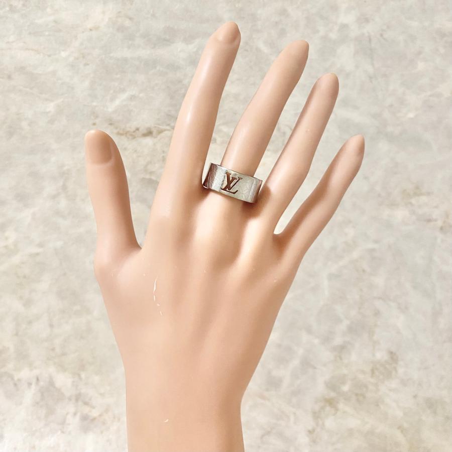 ルイヴィトン バーグ シャンゼリゼ リング 指輪 15号 シルバー ユニ