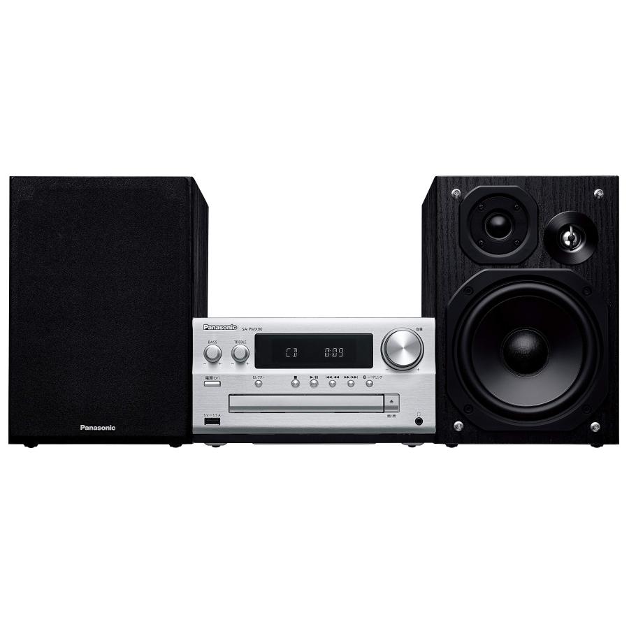 (未使用･未開封品)パナソニック ミニコンポ FM/AM 2バンド Bluetooth対応 ハイレゾ音源対応 シルバー SC-PMX90-S パナソニック ミニコンポ FM/AM 2バンド Bluetooth対応 ハイレゾ音源
