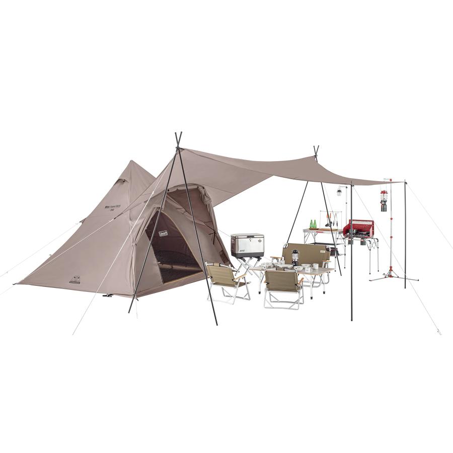 Coleman(コールマン) テント ワイドティピー/3025 キャンプ 防災 組み立て簡単 前室付き 4〜5人用 耐水圧2000mm ペグ、ロープ、_4