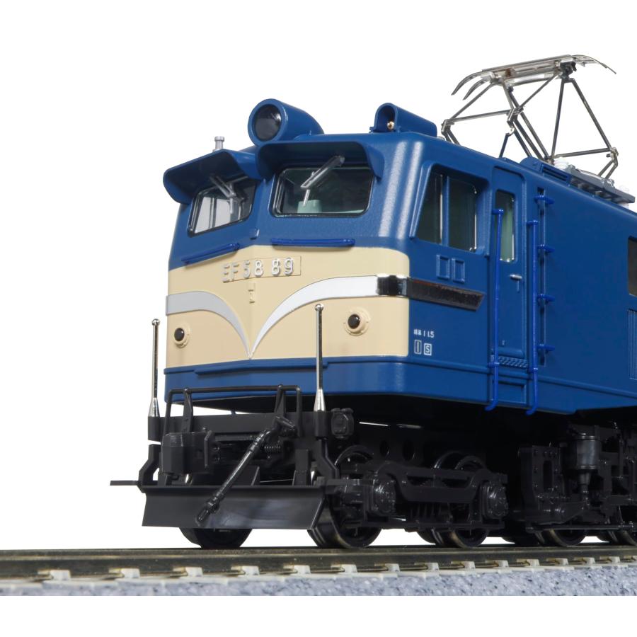 新品KATO 1-324 EF58（ツララ切り付•ブルー）電気機関車 HOゲージ KATO HOゲージ HO EF58 ツララ切り付・ブルー 1-324 鉄道模型 電気機関