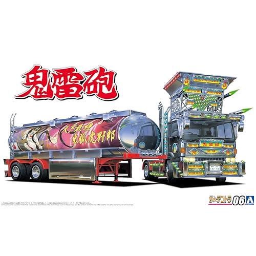 青島文化教材社 1/32 ザ・デコトラシリーズ No.6 鬼雷砲 プラモデル (自動車)の画像