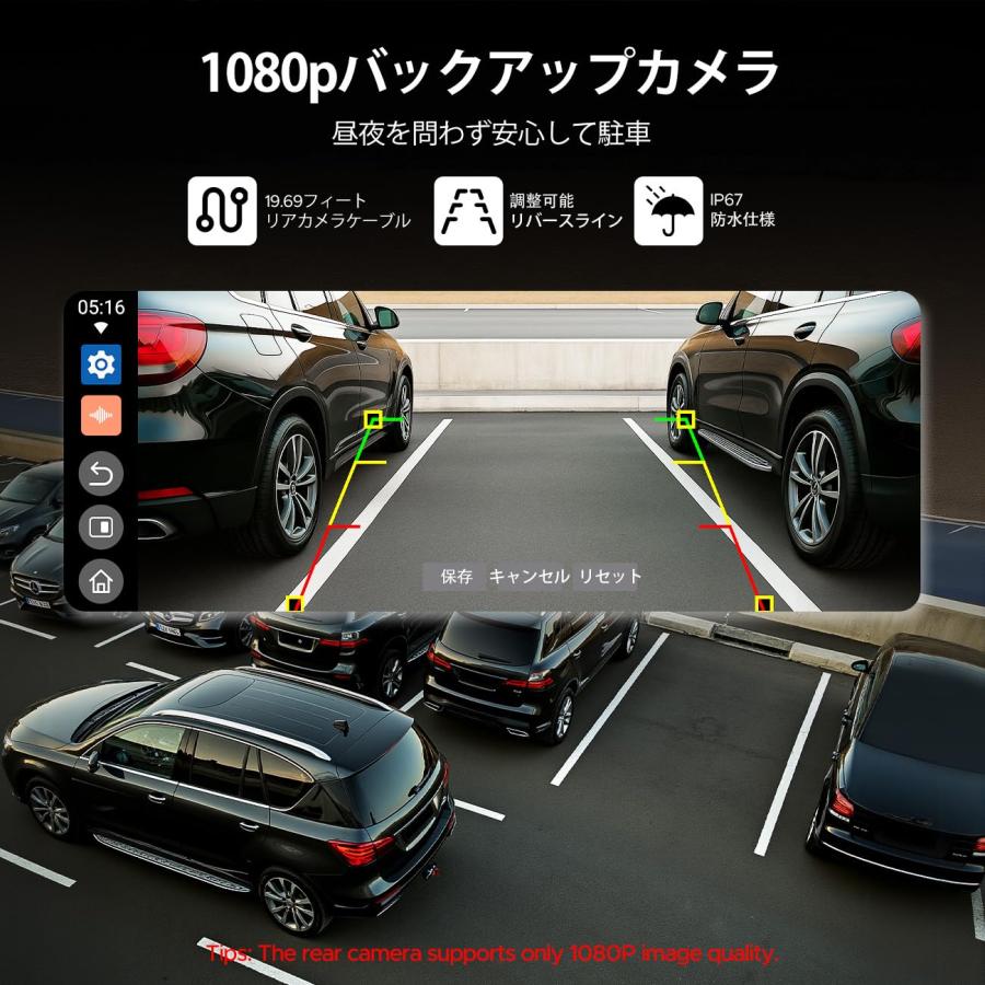 Volamディスプレイオーディオ 10.25インチ2画面分割 YouTubeやNetflixも視聴可能 ワイヤレスCarPlay/Android Au_1