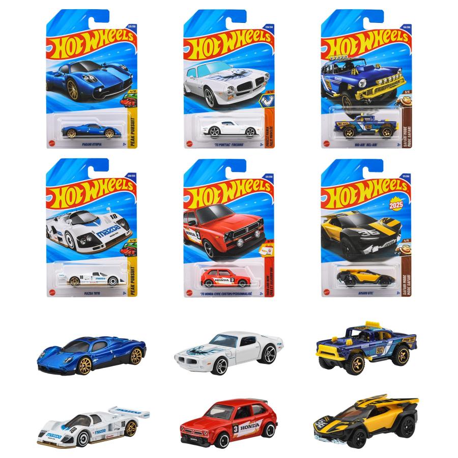ホットウィール(Hot Wheels) ベーシックカー Mアソート 乗り物おもちゃ 