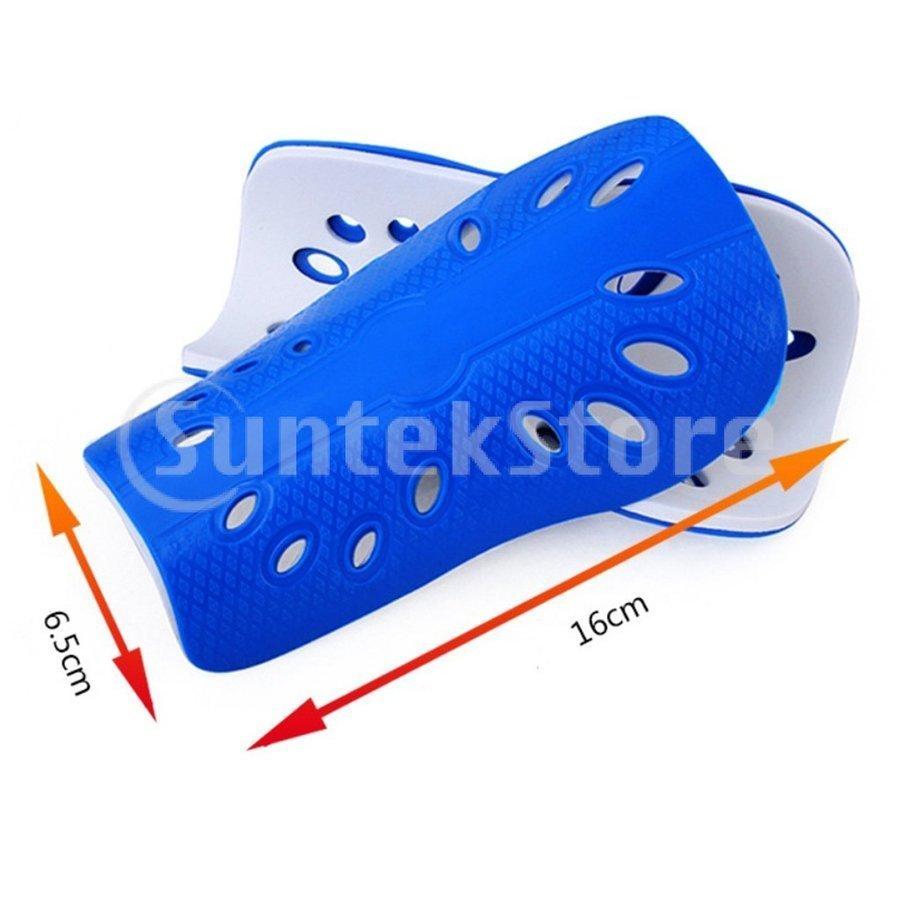 新しいコレクション フットボールの訓練のすねの足の監視サッカーパッドサポート保護装置は黄色を装備します