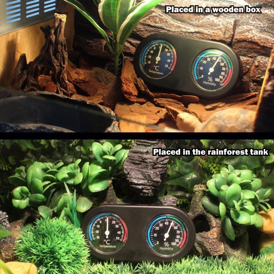 爬虫類 温度計 湿度計 健康管理 ツインモニター トカゲ カメレオン ペット用品 |  | 03