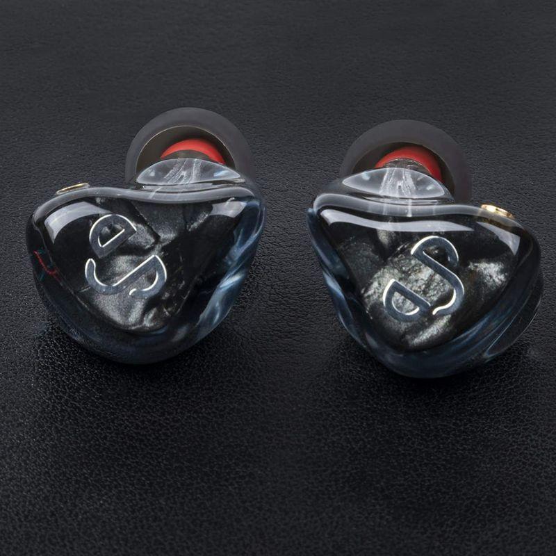 AIDERLOT M5 イヤホン 有線 ハイエンドイヤホン IEMs インイヤーモニター，5つのバランスドアーマチュアイヤホン，2単結晶銅銀 M5 イヤホン 有線 ハイエンドイヤホン IEMs インイヤーモニター，5つのバランスドアーマチュアイヤホン，2単結晶銅銀