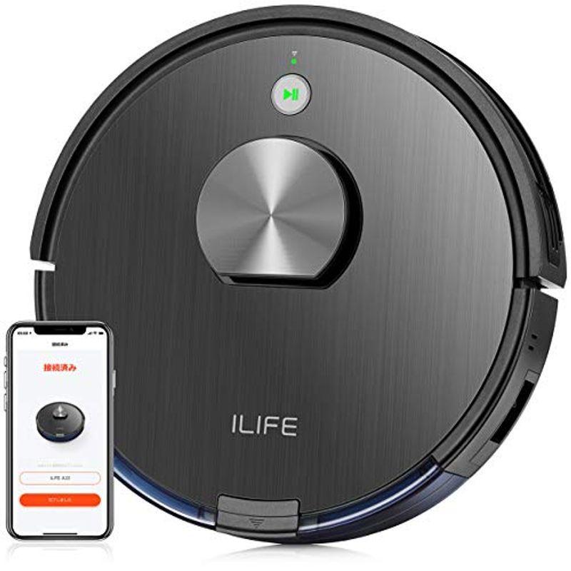 ILIFE アイライフ A10 ロボット掃除機 レーザー＆マッピング 2000Pa 強力吸引 お掃除ロボット 水拭き対応 Wi-Fi対応 マ