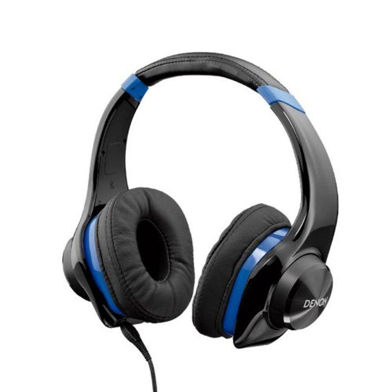 Denon URBAN RAVER 密閉型オーバーヘッドヘッドホン ブルー AH-D320BUEM