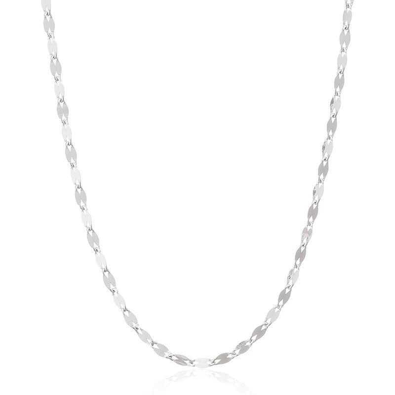 愛用 プラチナ850 Pt850 フラワーチェーンネックレス 長さ45cm ネックレスチェーン Raffles Mn