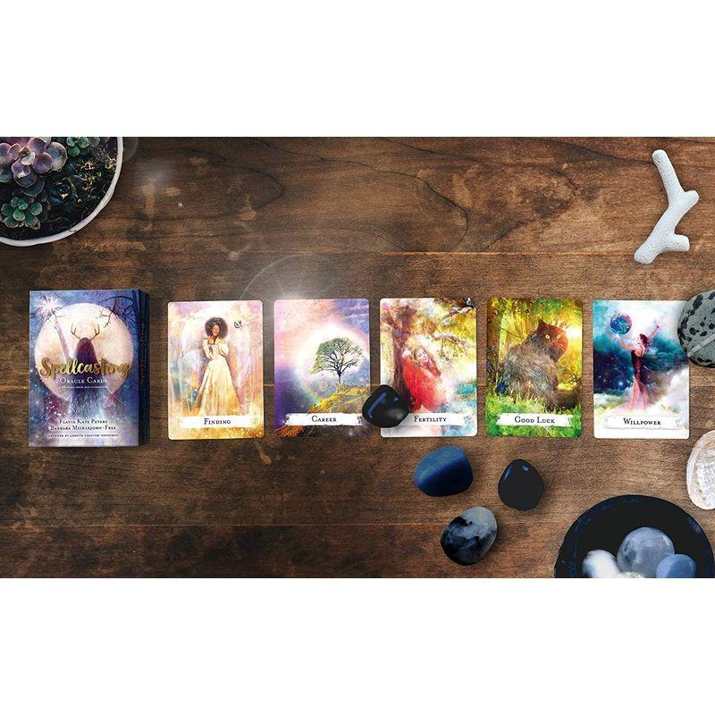 出産祝いなども豊富 日本語版 オラクルカード 占い 日本語解説書付き オラクルカード スペルキャスティング ボードゲーム Www We Job Com
