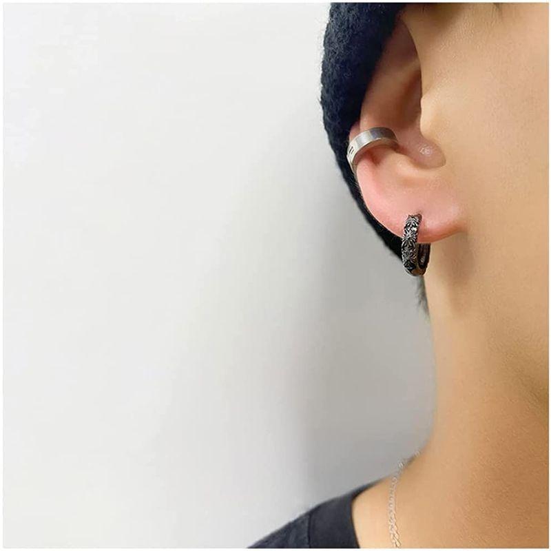 ピアス メンズ 人気 かっこいい シンプル リングピアス アクセサリー 男女兼用 アクセサリー ジュエリー プレゼント 小さい アクセサリー 即納 最大半額