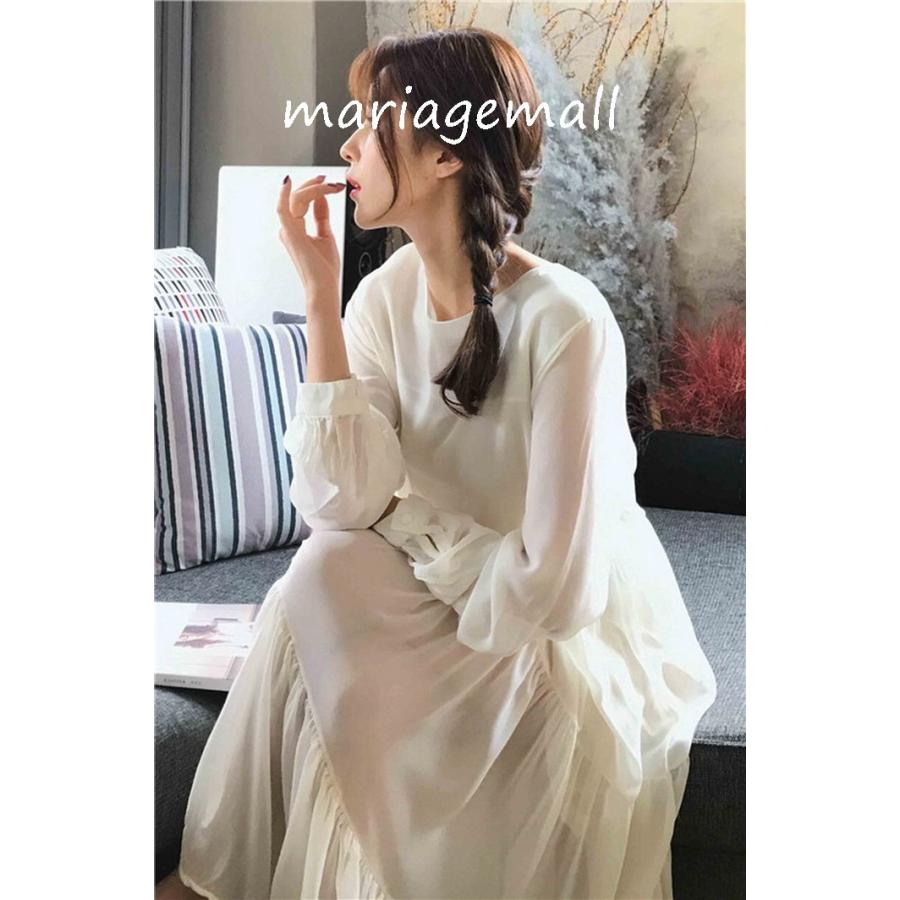 白 ワンピース ドレス 可愛い おしゃれ ワンピ Aライン レディース ワンピース 夏 レディース ファッション 森ガール ワンピース Onlyotoryladys305 Mariage Mall 通販 Yahoo ショッピング