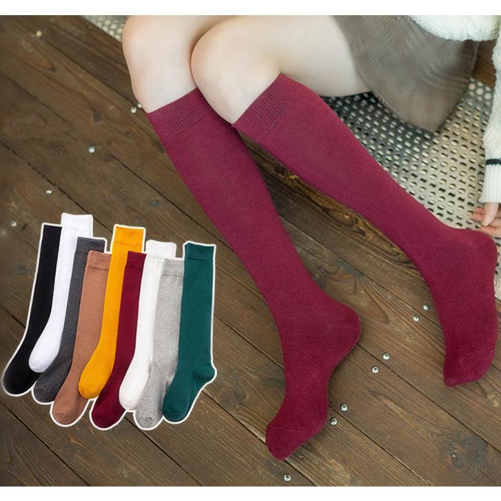 2足選んで800円 ハイソックス 靴下 レディース ゆったり 女性用 無地 シンプル おしゃれ 可愛い 綿混 ファッション小物 プレゼント 送料無料 Y Mariaju 通販 Yahoo ショッピング