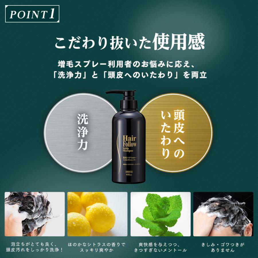 ヘアフォロースプレー 薬用スカルプシャンプー2点セット 増毛スプレー 白髪かくし 薄毛カバー 薄毛対策 頭皮ケア メンズ レディース Hair set 雑貨屋さんmariamaria 通販 Yahoo ショッピング