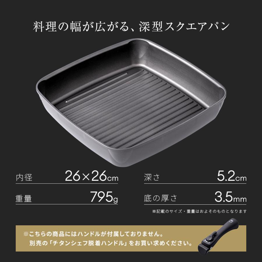 アイメディア グリルパン IH対応 魚焼きパン グリルフライパン チタン