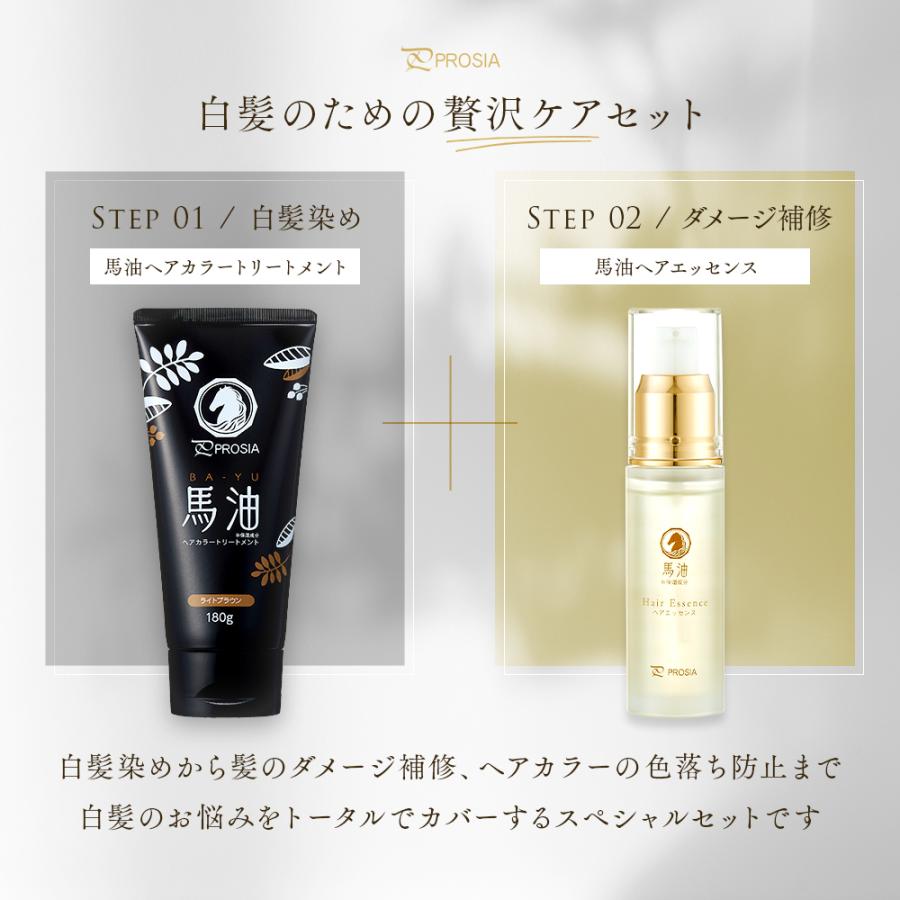 アイメディア 馬油ヘアカラートリートメント＆馬油ヘアエッセンス