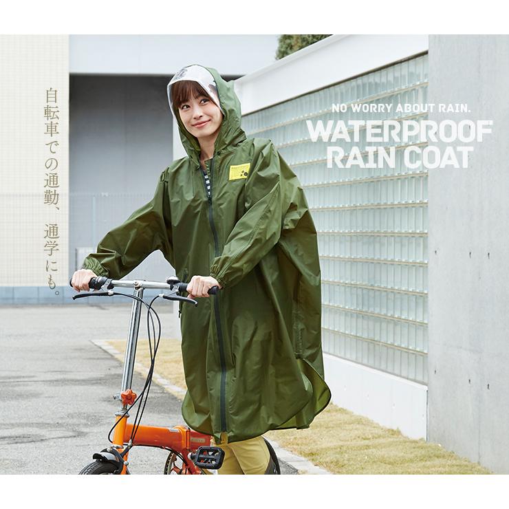 レインコート 自転車 レインポンチョ カッパ レインウェア ロング レディース メンズ 男女兼用 大きめ 雨具 雨合羽 防水 通学 通勤 Raincoat Big 雑貨屋さんmariamaria 通販 Yahoo ショッピング