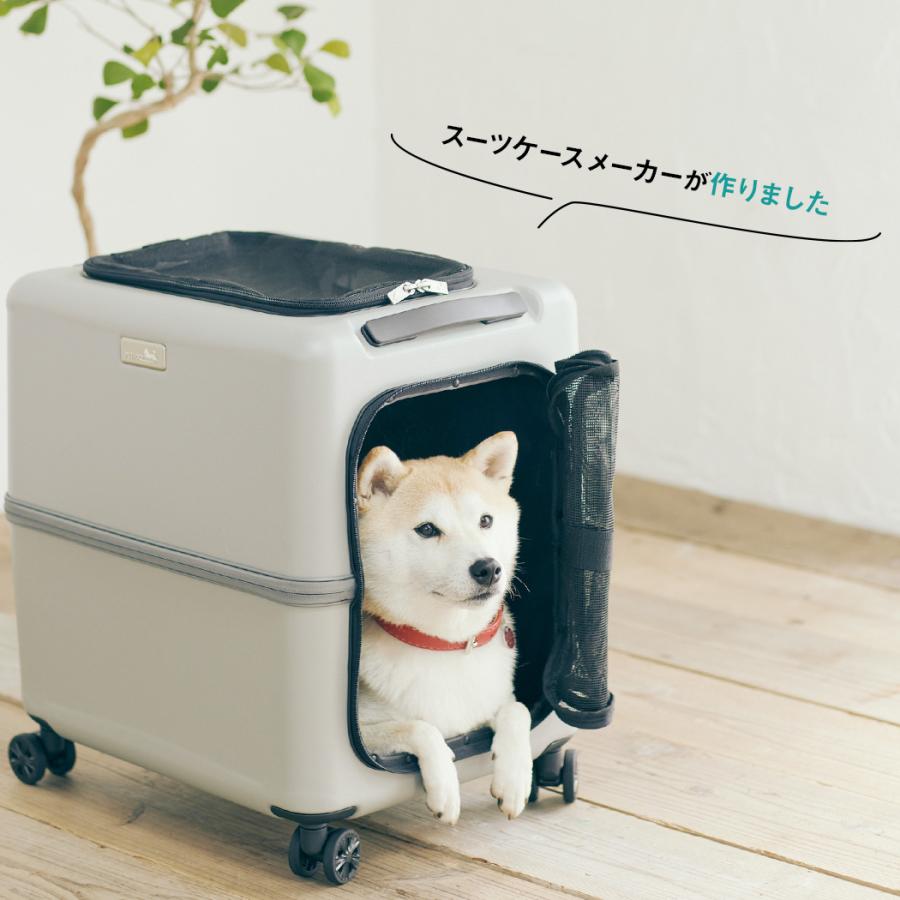 ペットキャリー ペットカート ストッパー機能搭載 犬 猫 4輪 8輪 小型