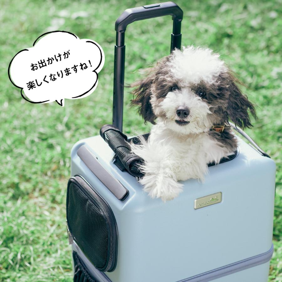 ペットキャリー ペットカート ストッパー機能搭載 犬 猫 4輪 8輪 小型