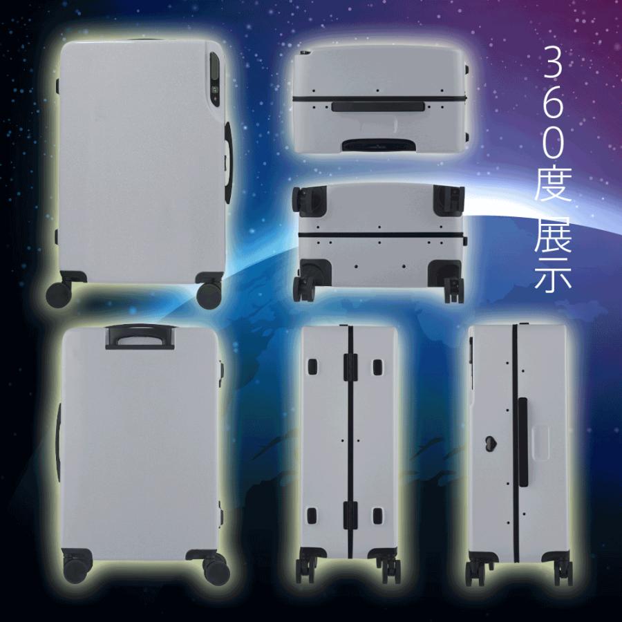 【限定品】 アウトレット スーツケース キャリーケース キャリーバッグ トランク 中型 軽量 Mサイズ おしゃれ 静音 ハード アルミ フレーム レジェンドウォーカー B-5104-60 【Y2444863294】(13315円)