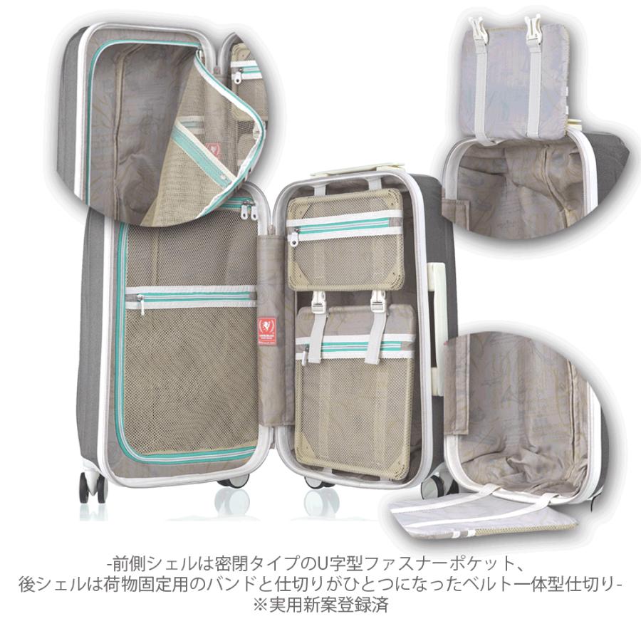 Legend Walker シルバー 中型キャリーケース TSAロック付き LEGEND WALKER レジェンドウォーカー グラシア スーツケース
