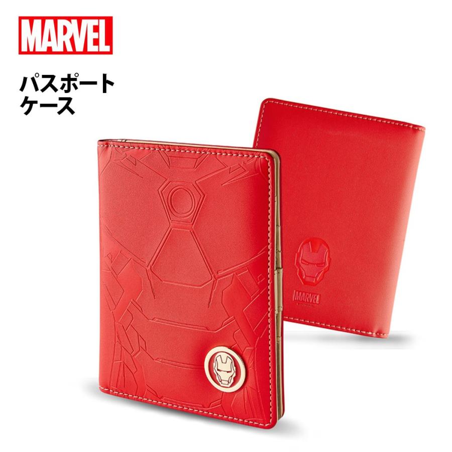 Disney（ディズニー） パスポートカバー アイアンマン キャプテン