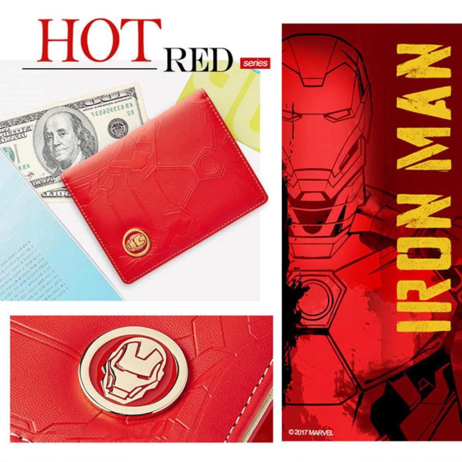 Disney（ディズニー） パスポートカバー アイアンマン キャプテン