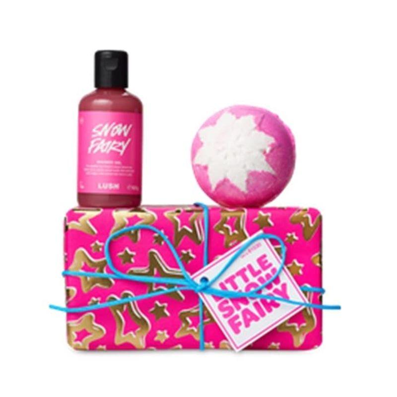 LUSH ラッシュ リトル スノーフェアリー ギフト クリスマス 2022 期間限定 バスボム（発泡入浴料） ボディソープ