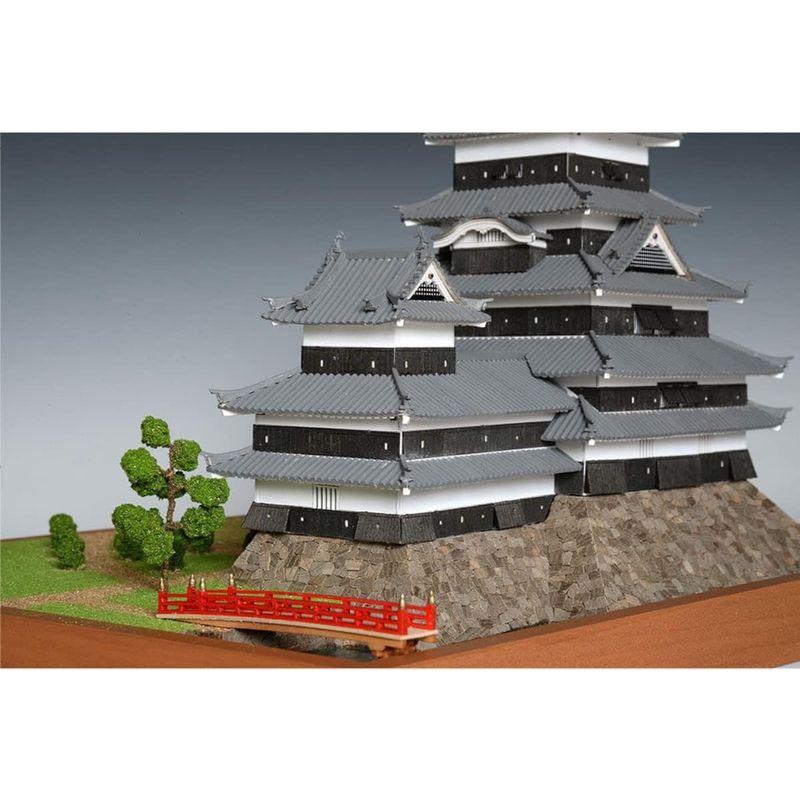 驚きの価格が実現！】 ウッディジョー 1/150 松本城 木製模型 組み立てキット