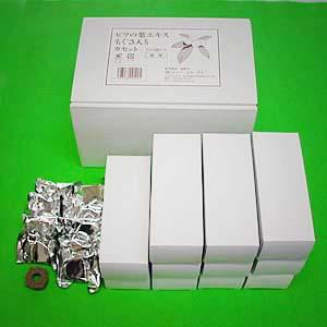 もぐさ入りカセット　30個入 もぐさ入りカセット徳用(120個入) (10個入白箱×12箱） : 癒し